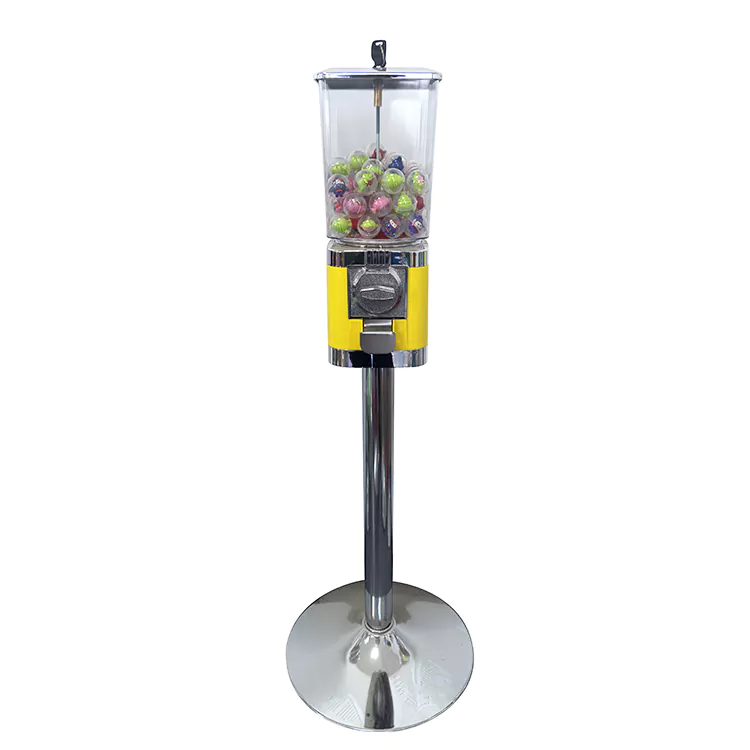 Liten kvadratisk vertikal Gashapon-maskin